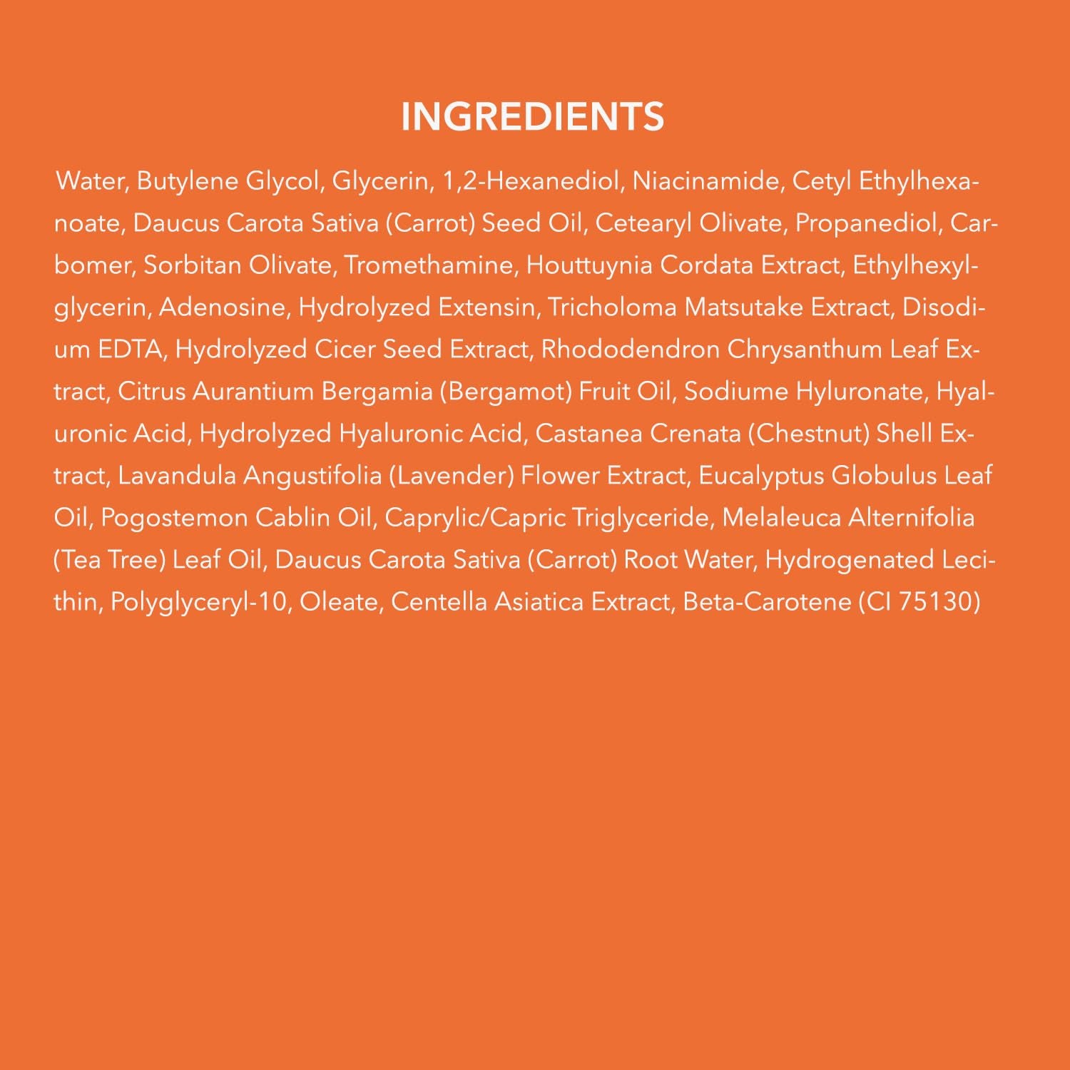 Carrotene Clarifying Serum