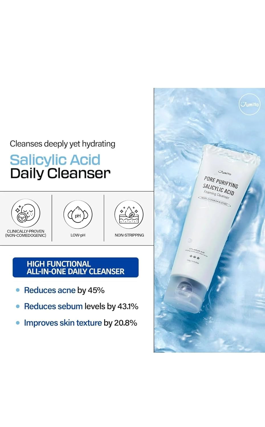 Pore-Purifying Salicylic Acid Foaming Cleanser