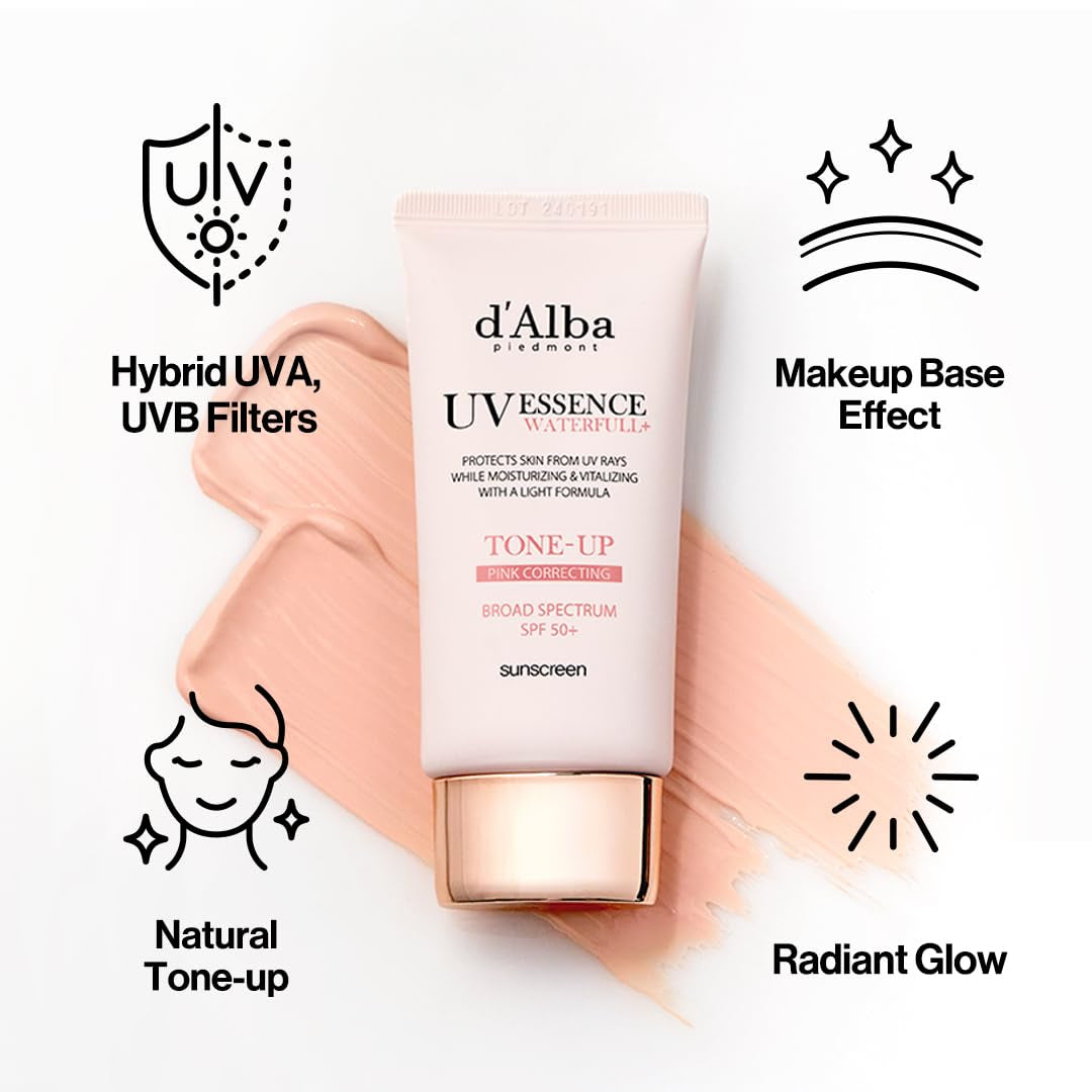 Waterfull Pink Correcting Tone-Up Sunscreen