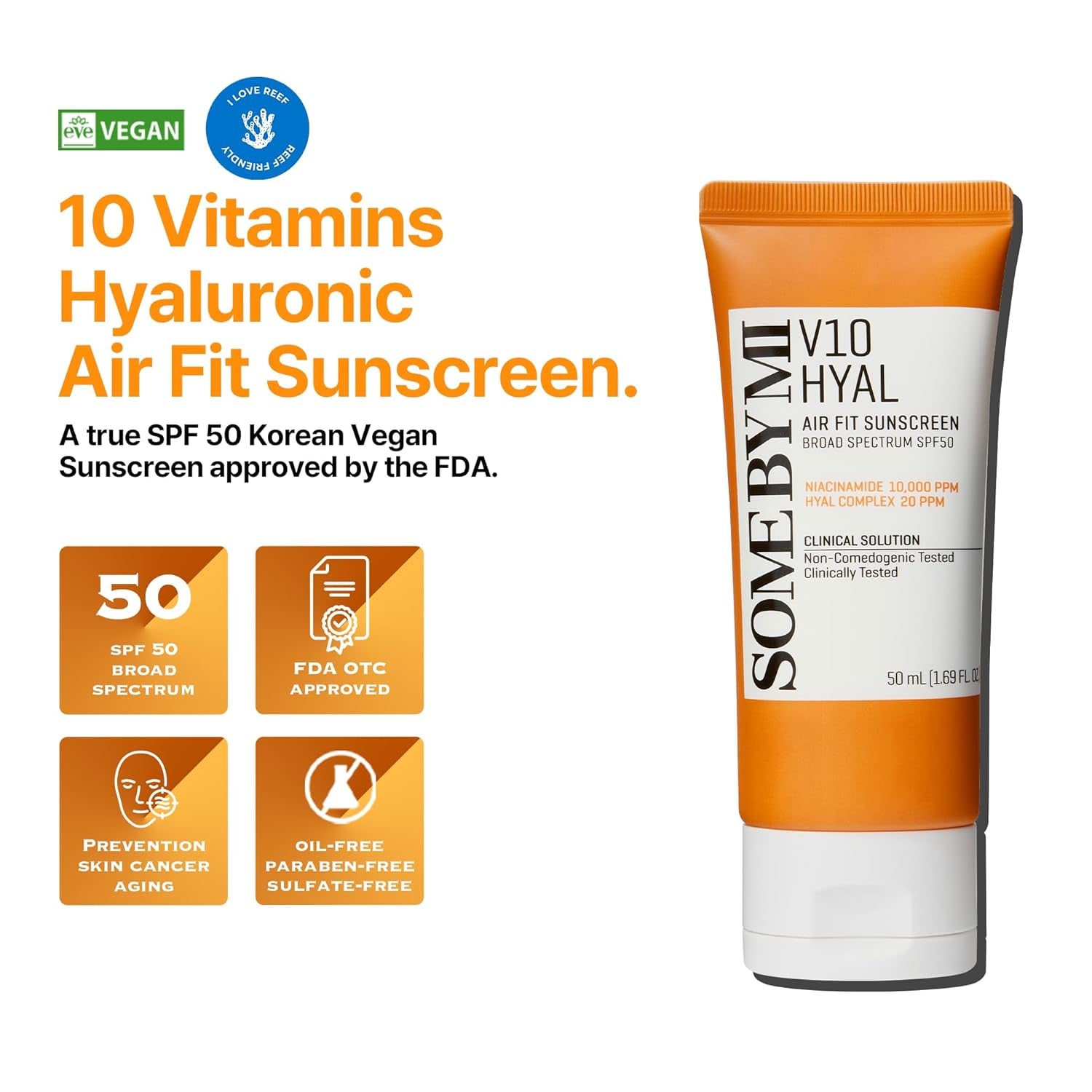 V10 Hyal Air Fit Sunscreen