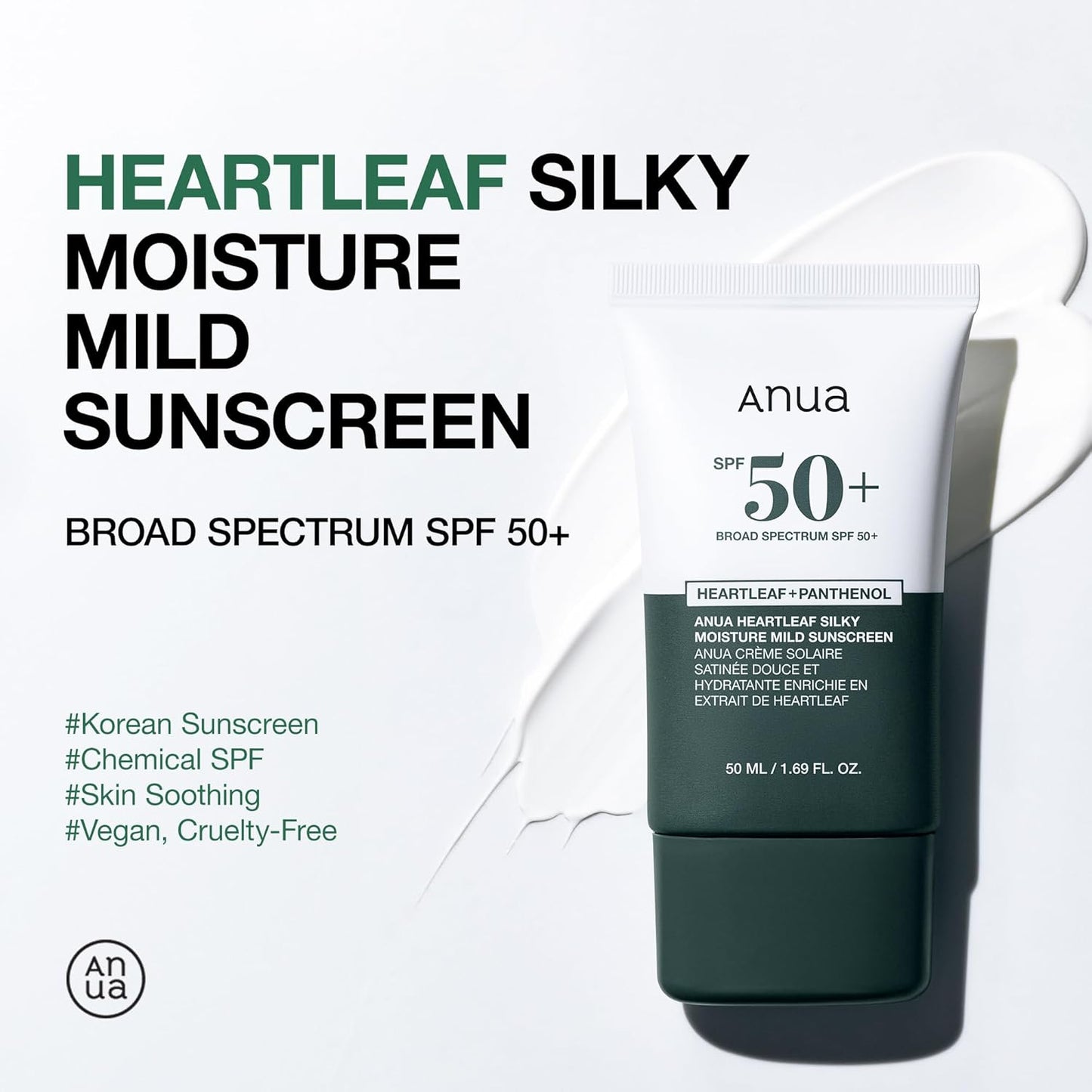 Heartleaf Silky Moisture Mild Sunscreen