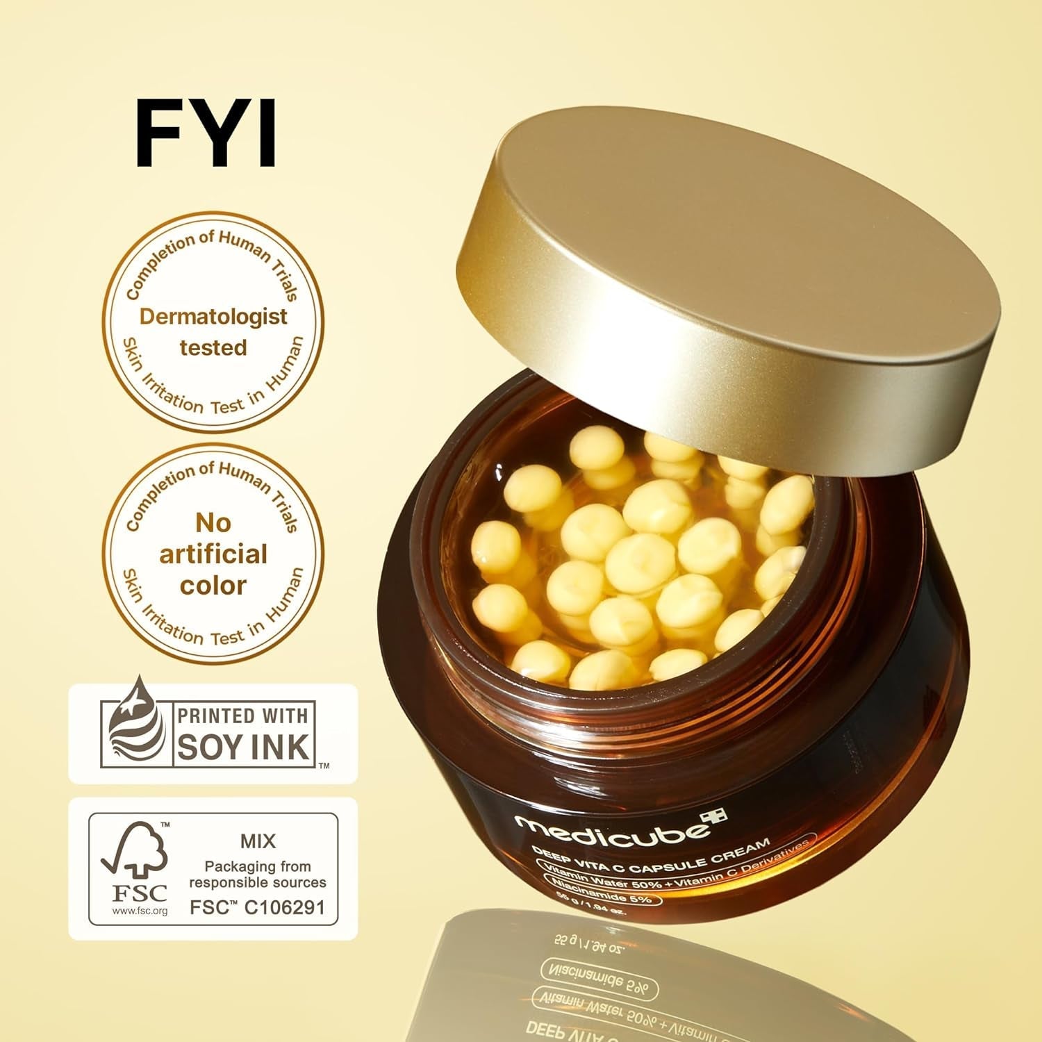 Deep Vitamin C Golden Capsule Face Moisturizer