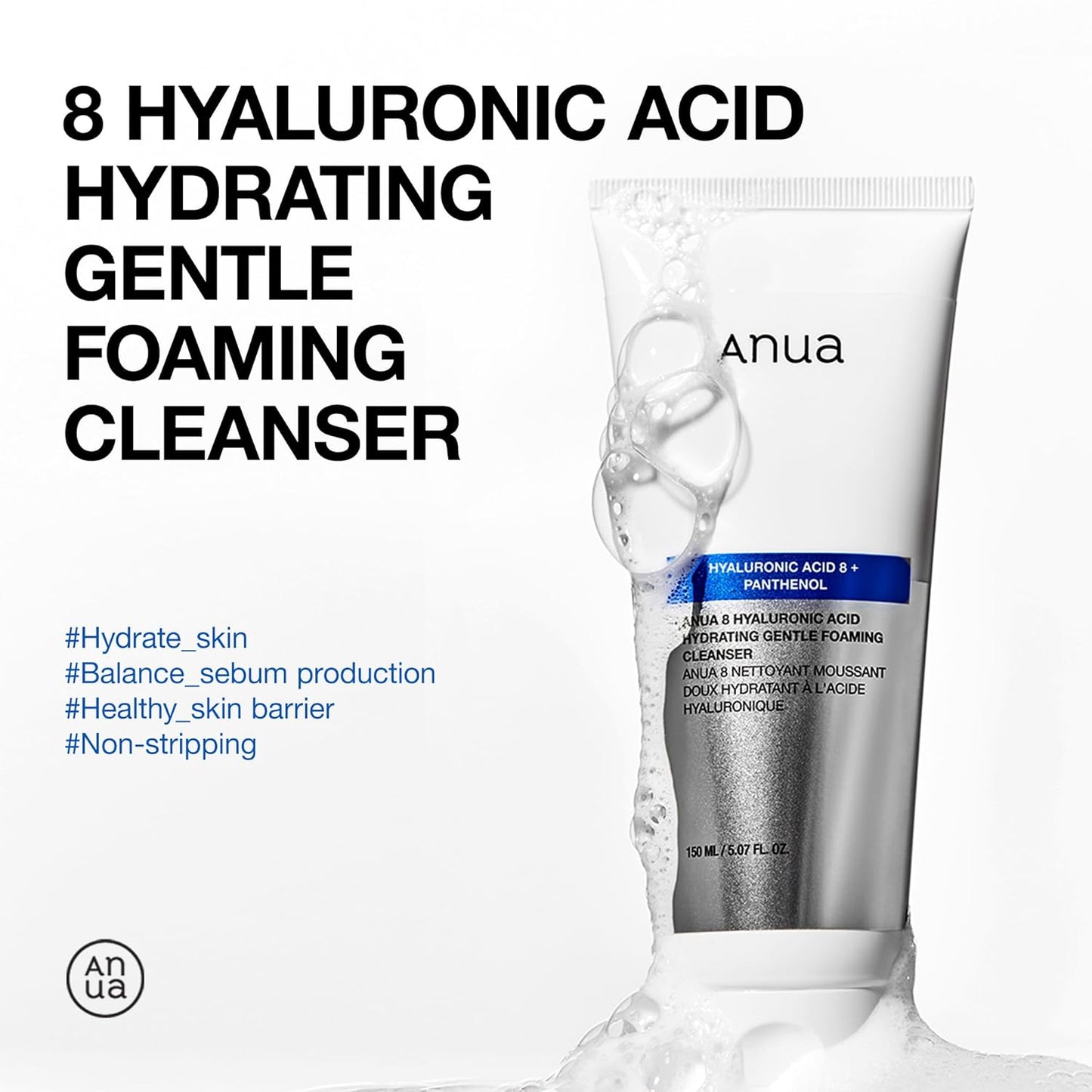 8 Hyaluronic Acid Hydrating Gentle Foaming Cleanser