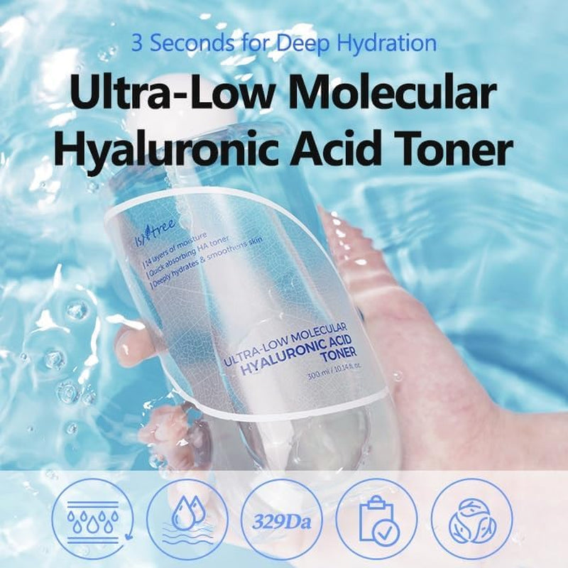 Ultra-Low Molecular Hyaluronic Acid Toner