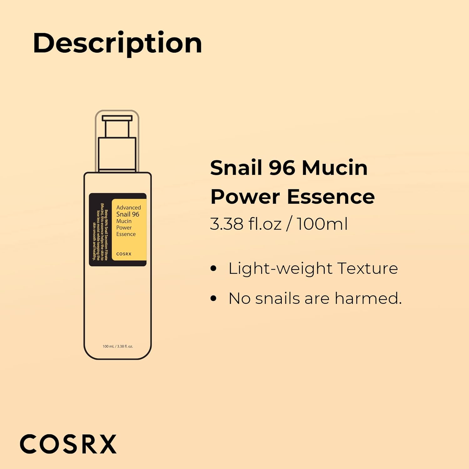 COSRX - Advanced Snail 96% Mucin Power Essence