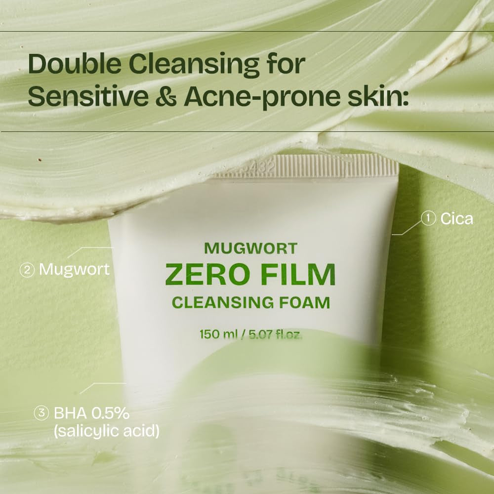 Mugwort Zero Film Cleansing Foam