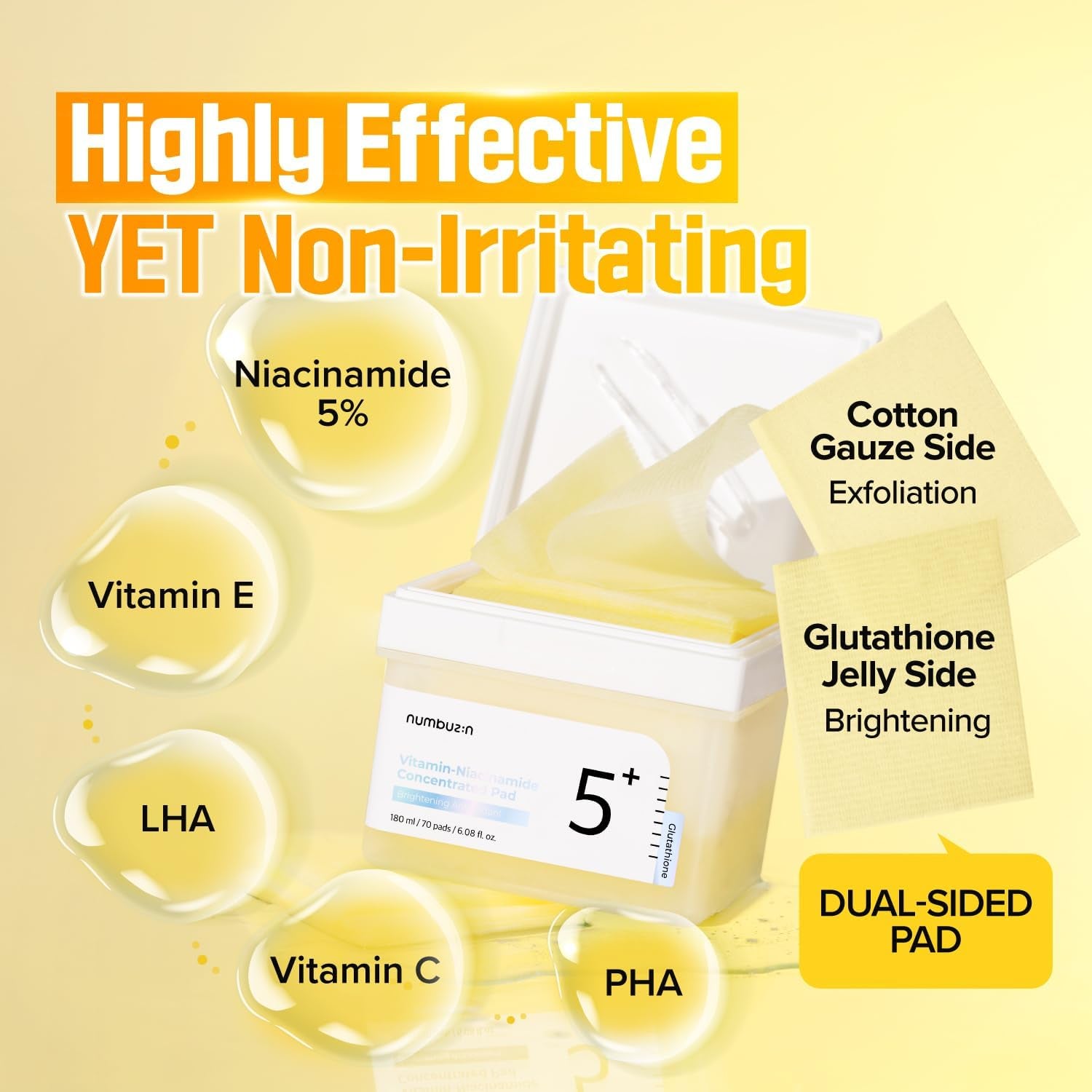 No.5 Vitamin-Niacinamide Concentrated Pad