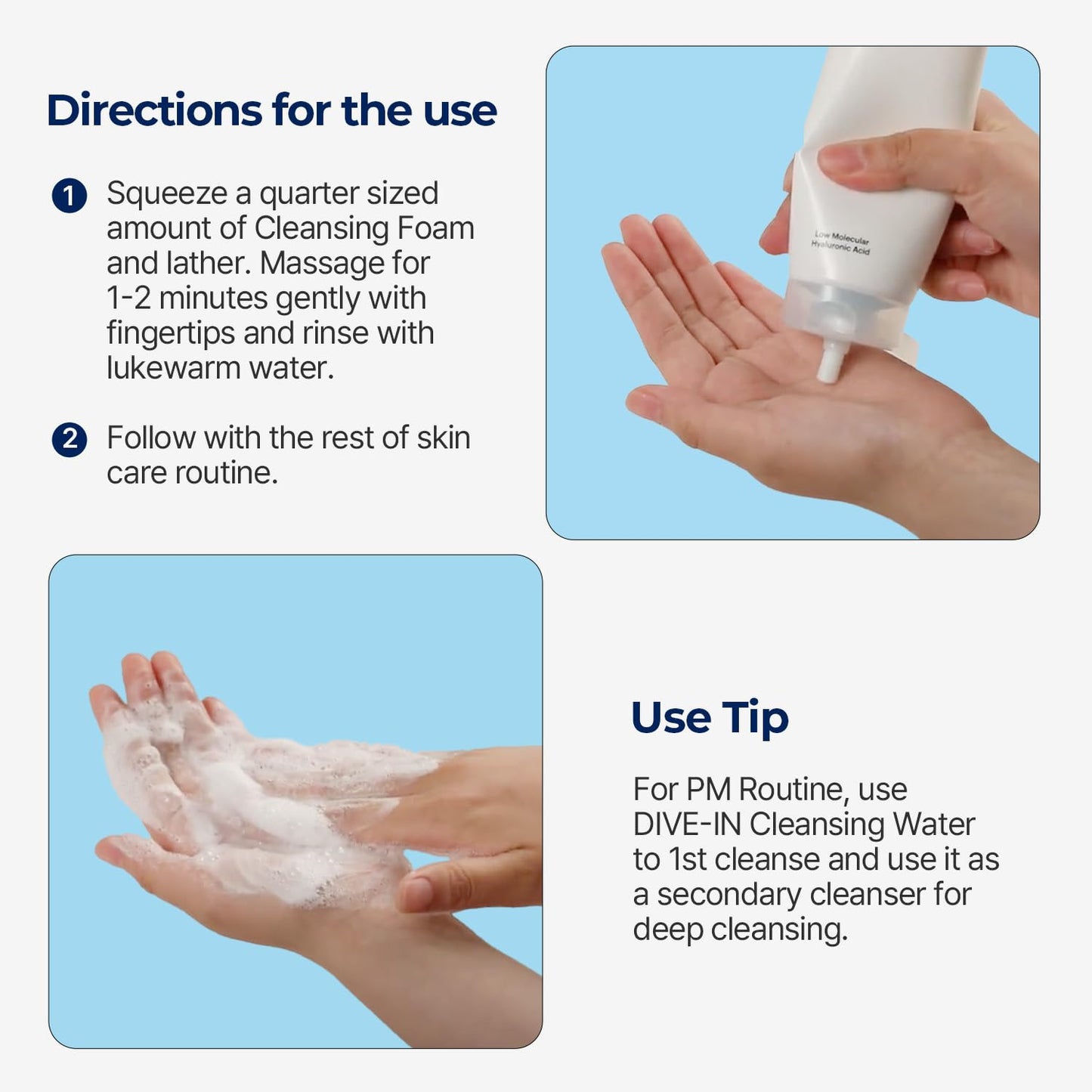 DIVE in Cleansing Foam