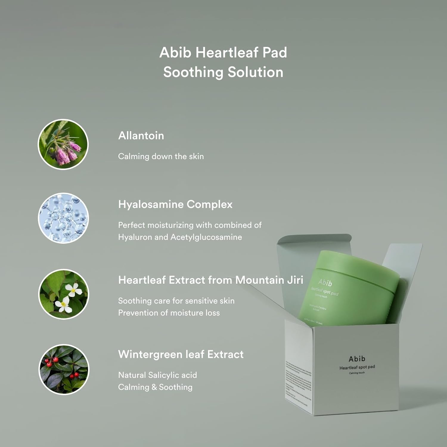 Heartleaf Spot Pad Calming Touch