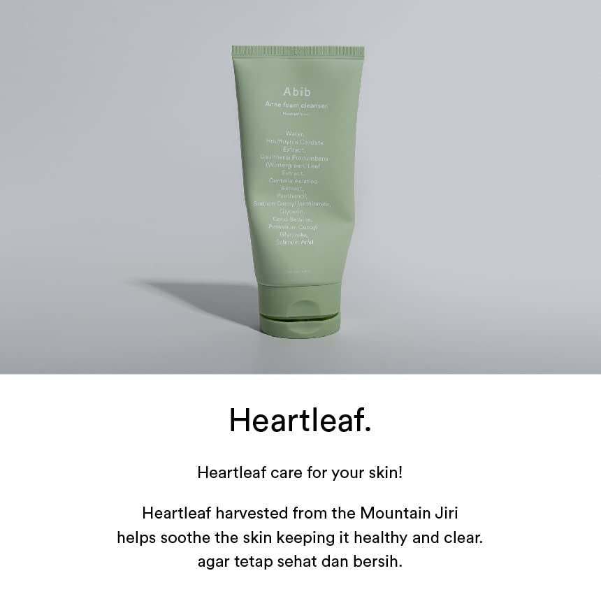 Acne Foam Cleanser Heartleaf Foam