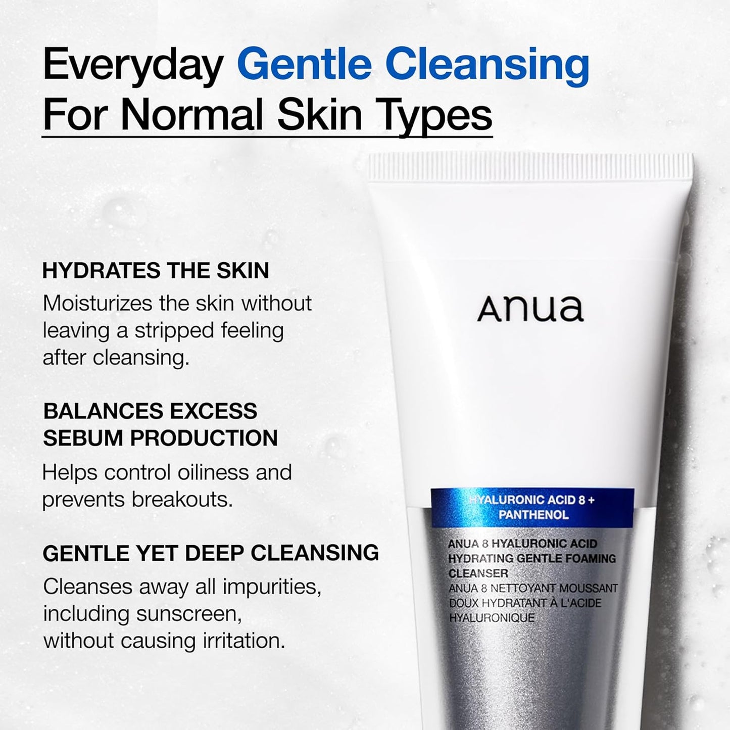 8 Hyaluronic Acid Hydrating Gentle Foaming Cleanser