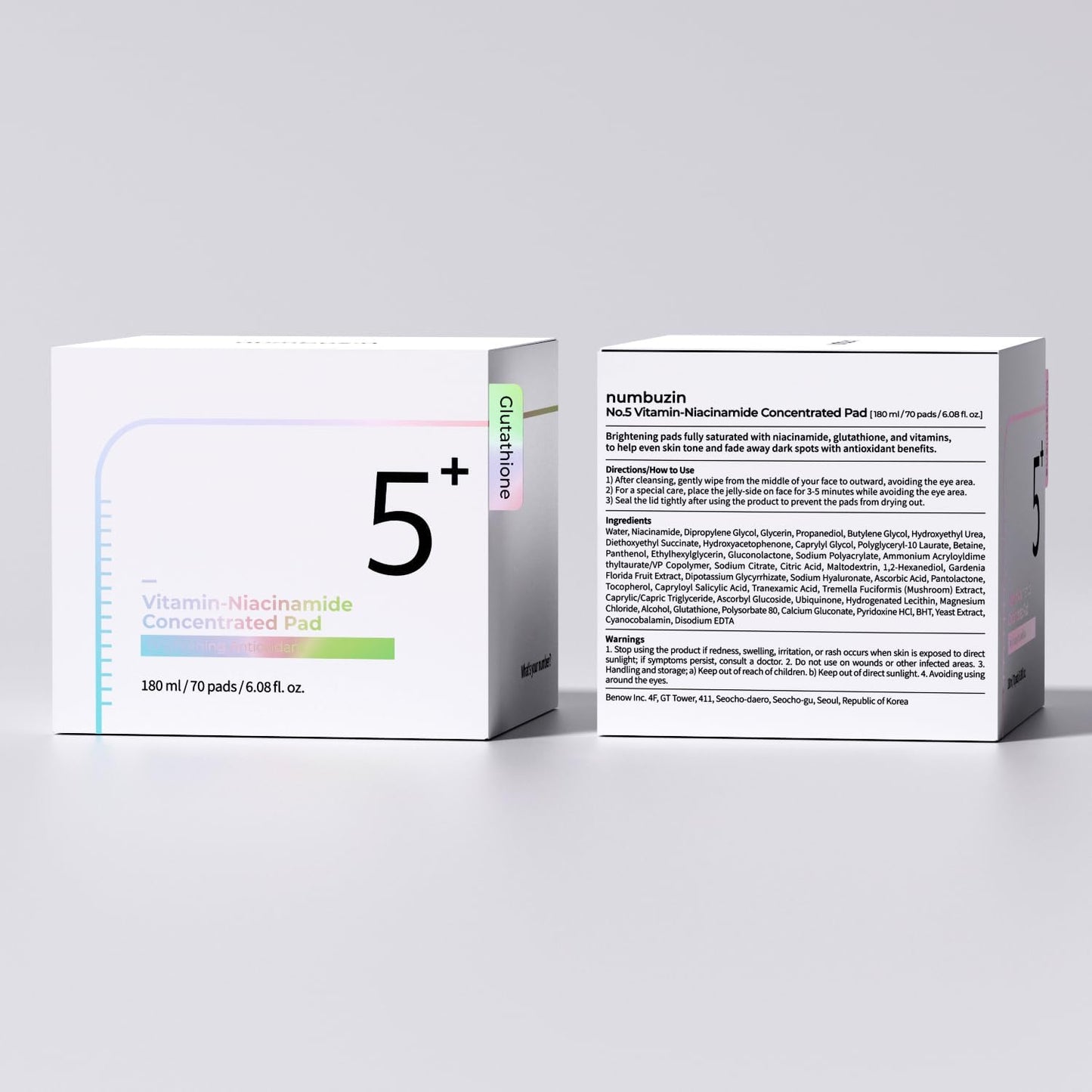 No.5 Vitamin-Niacinamide Concentrated Pad