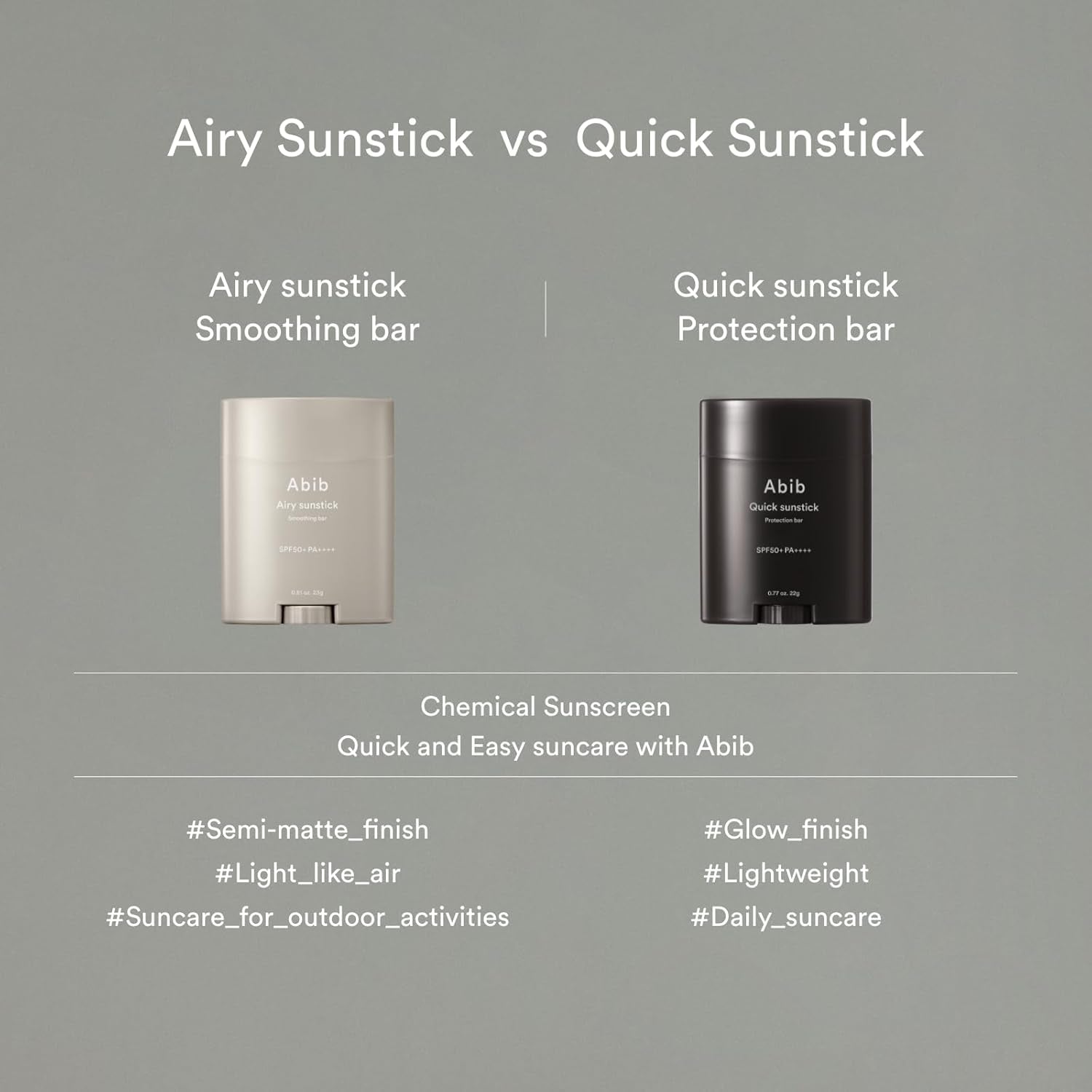 Airy Sunstick Smoothing Bar